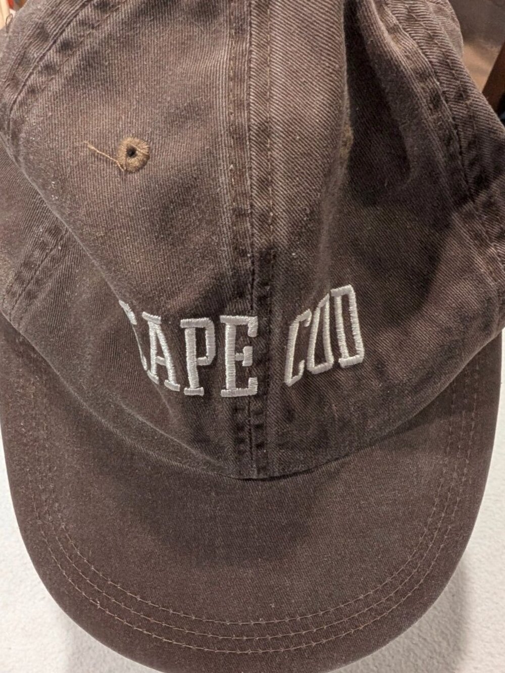 Cuffy’s Cape Cod Brown Dad Hat Coastal Grandpa Preppy Beachcore